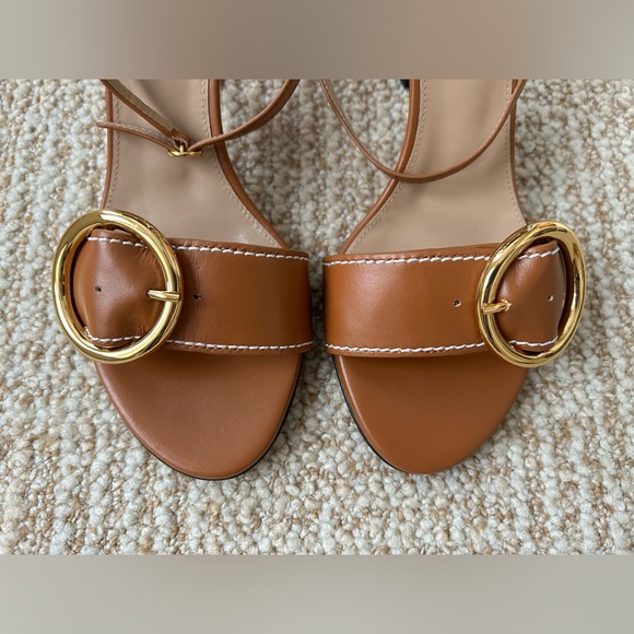 NIB Shopbop JW ANDERSON Buckled High Heel Wrap Sandal in Rust/Copper - 38/8 - Picture 7 of 16